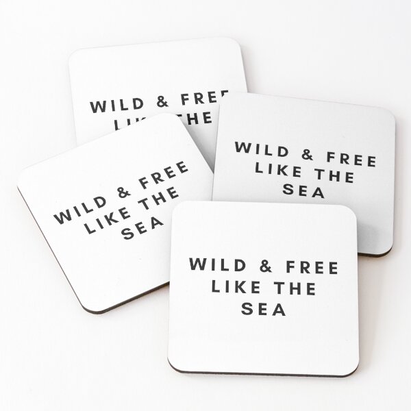 Item preview, Wild and Free Like the Sea designed and sold by AtlanticFossils.