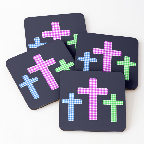 Item preview, Plaid Easter Crosses  designed and sold by ACC .