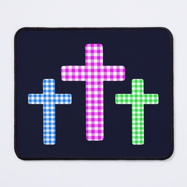 Item preview, Plaid Easter Crosses designed and sold by ACC .