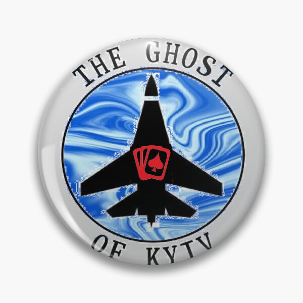 Item preview, ghost of Kyiv designed and sold by LowEndGraphics.