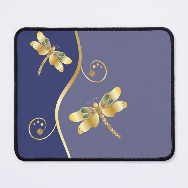 Item preview, Gold Dragonfly Purple designed and sold by ChantalDesign.
