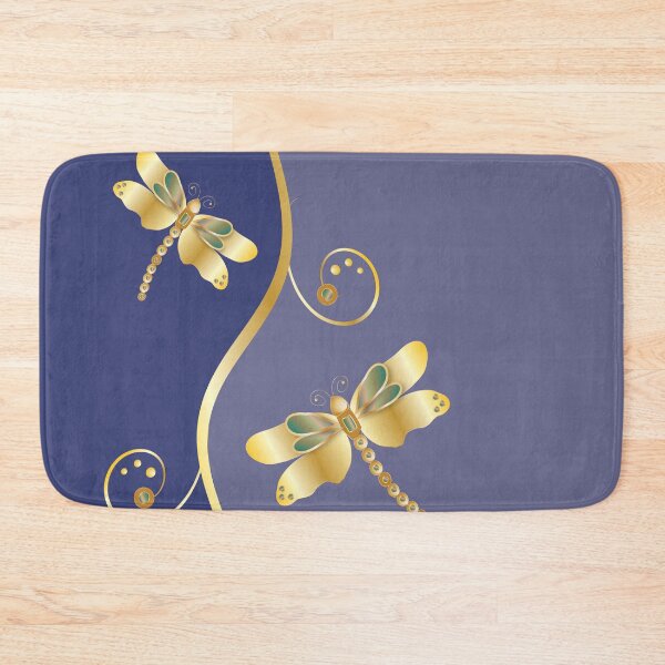 Item preview, Gold Dragonfly Purple designed and sold by ChantalDesign.