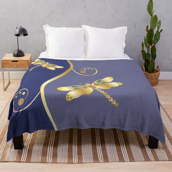 Item preview, Gold Dragonfly Purple designed and sold by ChantalDesign.