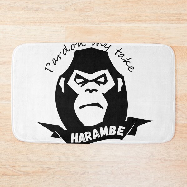 Item preview, Pardon my take Harambe black and white designed and sold by am-L.