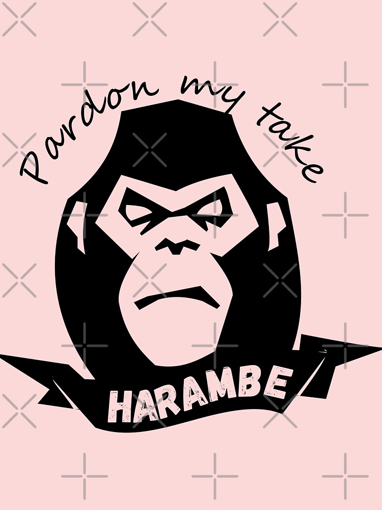 PMT Harambe T-shirt, rip Harambe Essential T-Shirt for Sale by