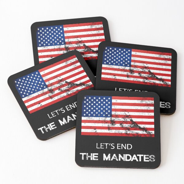 Item preview, End the mandates  - freedom convoy 2022  USA  vintage Gift For truckers  designed and sold by Raiko-art.