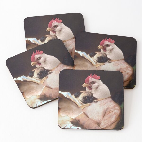 Item preview, Bedtime Story Snuggle designed and sold by MuseumOfFineArtChickens GiftShop.