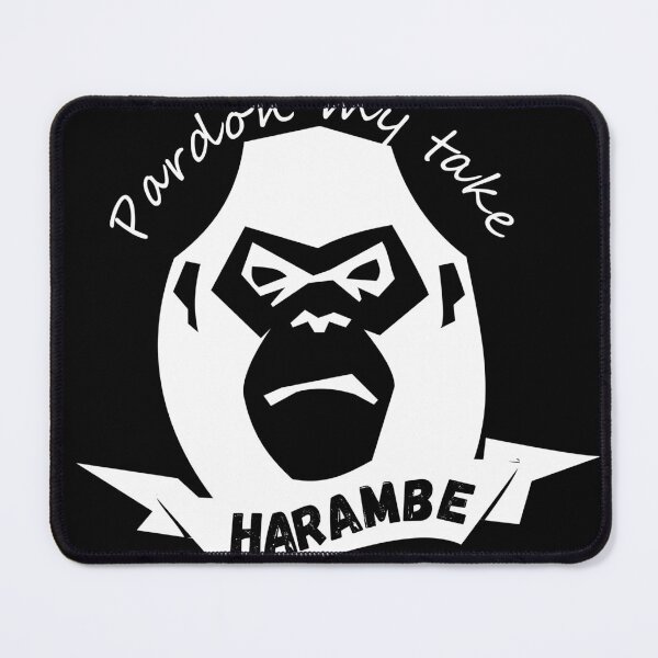 Item preview, Pardon my take Harambe black and white designed and sold by am-L.