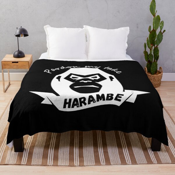 Item preview, Pardon my take Harambe black and white designed and sold by am-L.