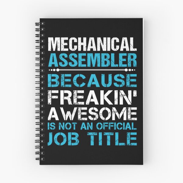 Item preview, Mechanical Assembler T Shirt - Freaking Awesome Job Gift Item Tee designed and sold by oetate4774.