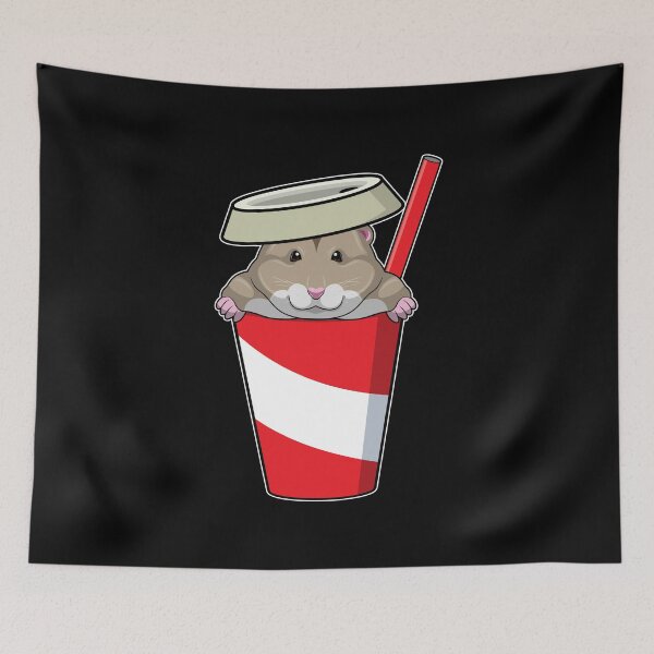 Item preview, Hamster with Drink designed and sold by Snabdesign84.