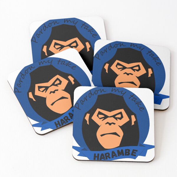 Item preview, Pardon my take Harambe - Blue version designed and sold by am-L.