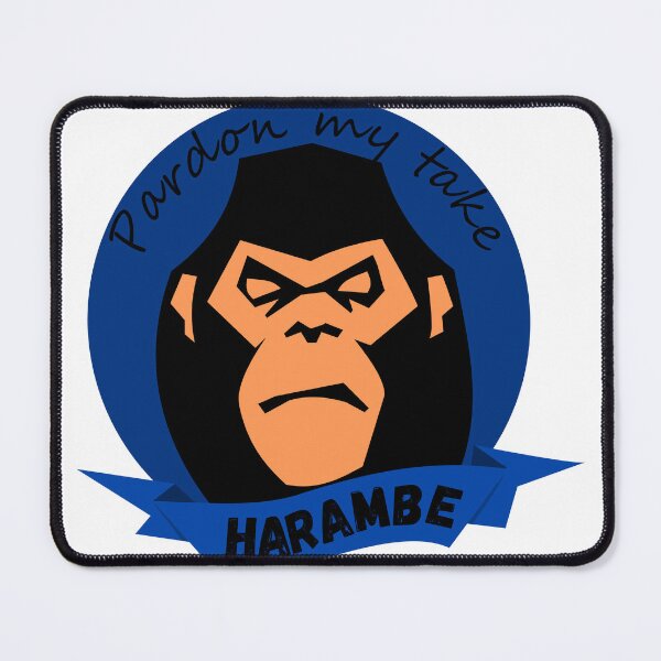Item preview, Pardon my take Harambe - Blue version designed and sold by am-L.