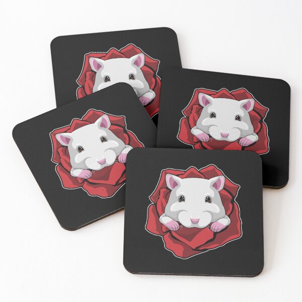 Item preview, Hamster with Rose designed and sold by Snabdesign84.