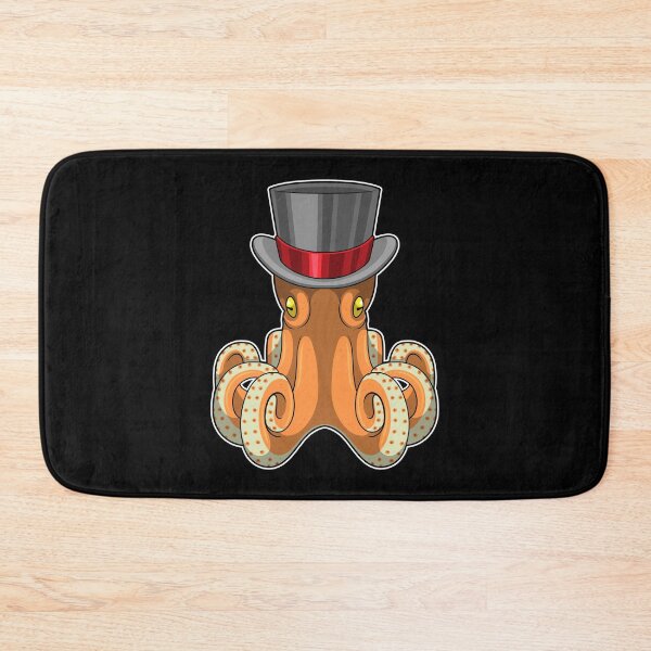 Item preview, Octopus as Gentleman with Top hat designed and sold by Snabdesign84.