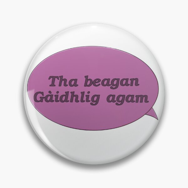 Artikelvorschau, Tha Beagan Gàidhlig Agam Purple entworfen und verkauft von Mentiraen.