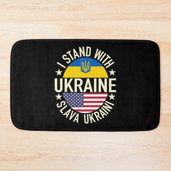 Item preview, Support Ukraine I Stand With Ukraine Ukrainian US Flag Patriot designed and sold by GraphifyArt.
