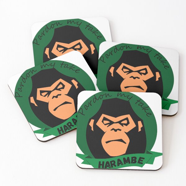 Item preview, Pardon my take Harambe - Green version designed and sold by am-L.