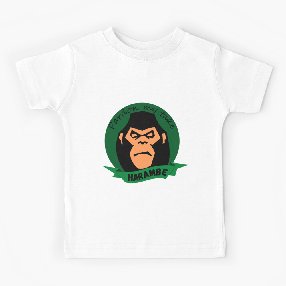 PMT Harambe T-shirt, rip Harambe Sticker for Sale by HZI-STORE