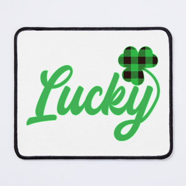Item preview, Lucky Green Buffalo Plaid St. Patrick's Day Shamrock designed and sold by dass-art.
