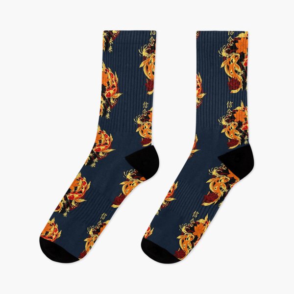 Item preview, Golden Yakuza Japanese tattoos, koi fish pond, floral water original designed and sold by Cheeky Companions.