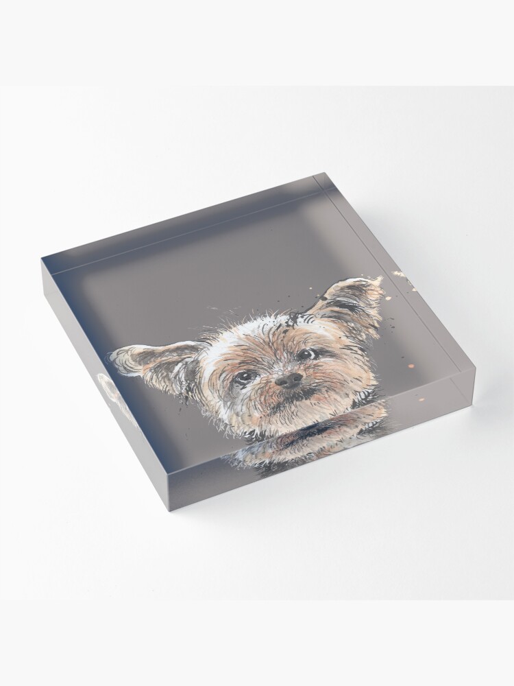 Alternate view of Yorkshire Terrier Acrylic Block