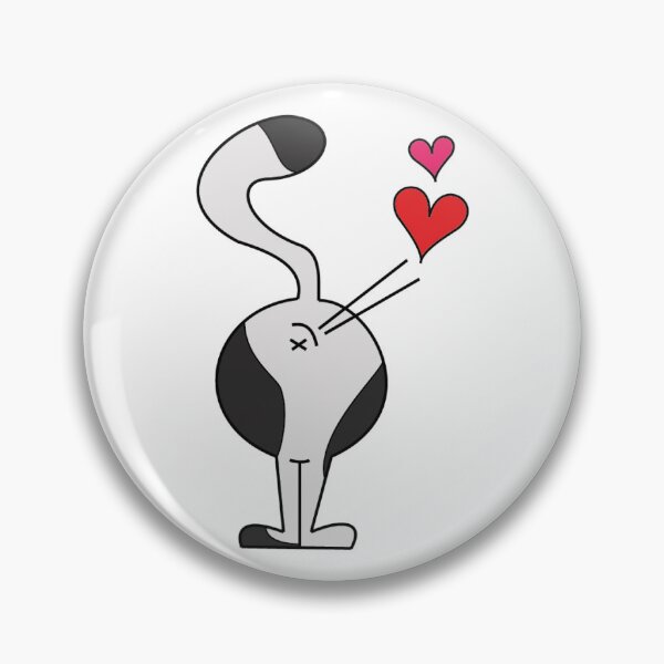 Item preview, A lovely farting Ass - Cat Edition Black&White designed and sold by VentunoGrammi.