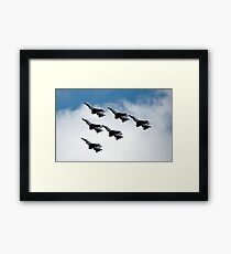 Feel The Thunder Framed Print