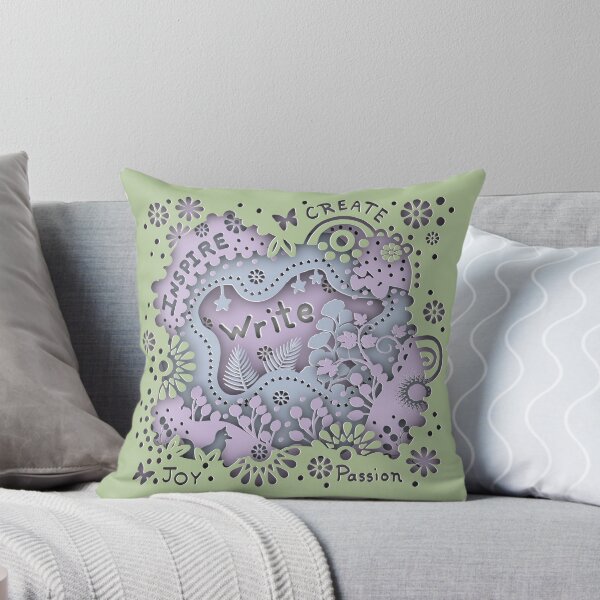 Item preview, Create, Inspire, Write, Joy, Passion  designed and sold by muralmouse.
