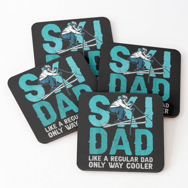 Item preview, Ski Dad Funny Mountain Ski Skiing Winter Sports Daddy Father Sticker designed and sold by batesyadi3.