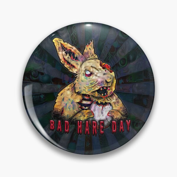 Item preview, Evil Easter Bunny | Zombie Easter Bunny | Zombie Bunny | TM11 designed and sold by triciakitty.