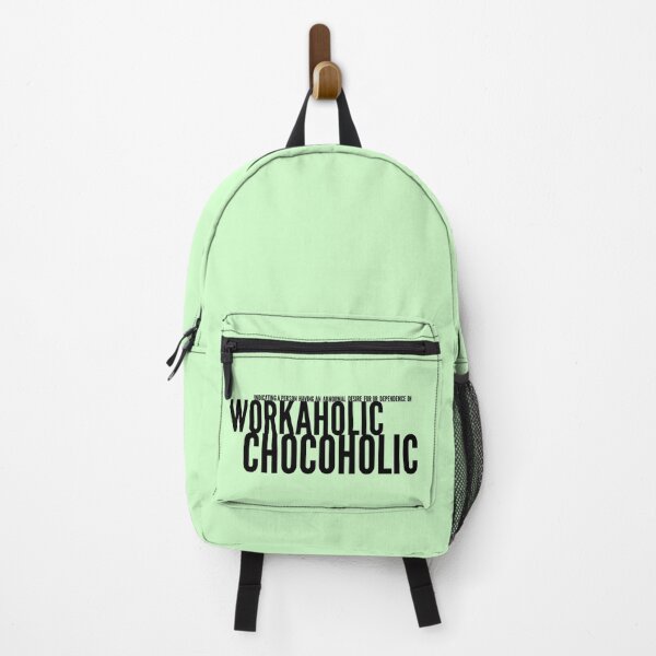 Item preview,  Workaholic Chocoholic pun -funny- designed and sold by vibeno1.