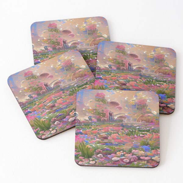 Item preview, Impressionist - Painting - Botanical Gardens - Landscape - Illustration - Flowers designed and sold by CattlettArt.