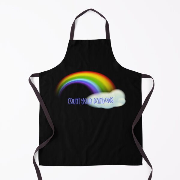 Item preview, Count Your Rainbows! (on Black) designed and sold by PawsitiveMum.
