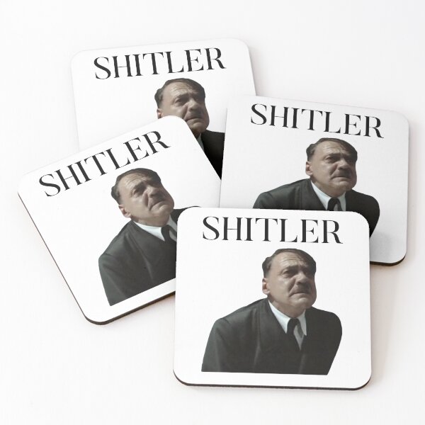 Item preview, Shitler A Shitting Hitler Illustration designed and sold by TopMerchz.