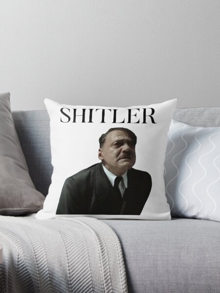 Item preview, Shitler A Shitting Hitler Illustration designed and sold by TopMerchz.