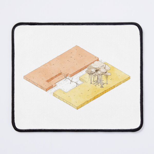 Item preview, Isometric Vietnam Foot Bridge 2 and Banya Tree 1 - Orange and Yellow designed and sold by ravenainotenshi.