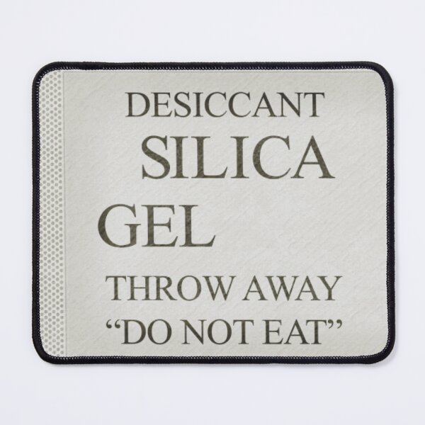 Item preview, Silica Gel Bag Fashion Desiccant Do Not Eat Throw Pillow designed and sold by patrickwilson.