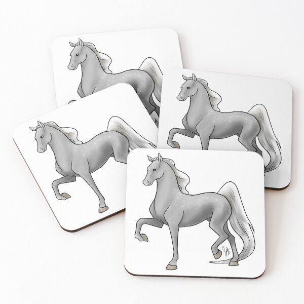 Item preview, American Saddlebred Dapple Gray designed and sold by Jennifer Stolzer.