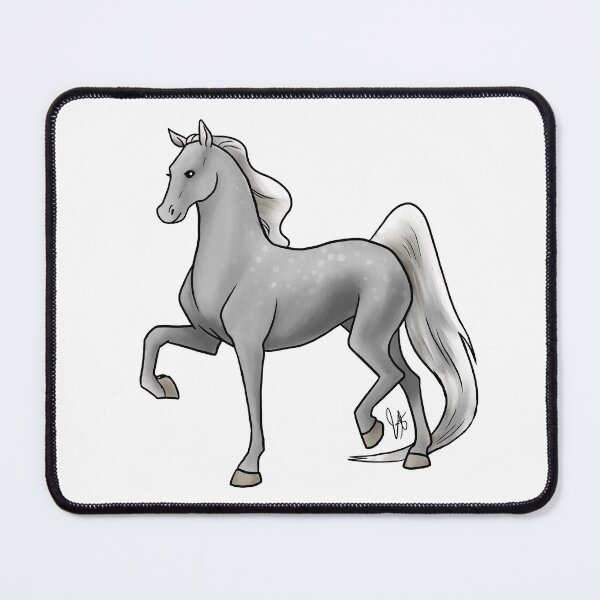Item preview, American Saddlebred Dapple Gray designed and sold by Jennifer Stolzer.