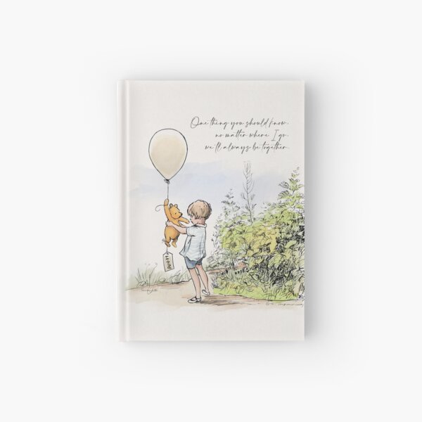 Christopher Robin says Goodbye to Pooh Hardcover Journal