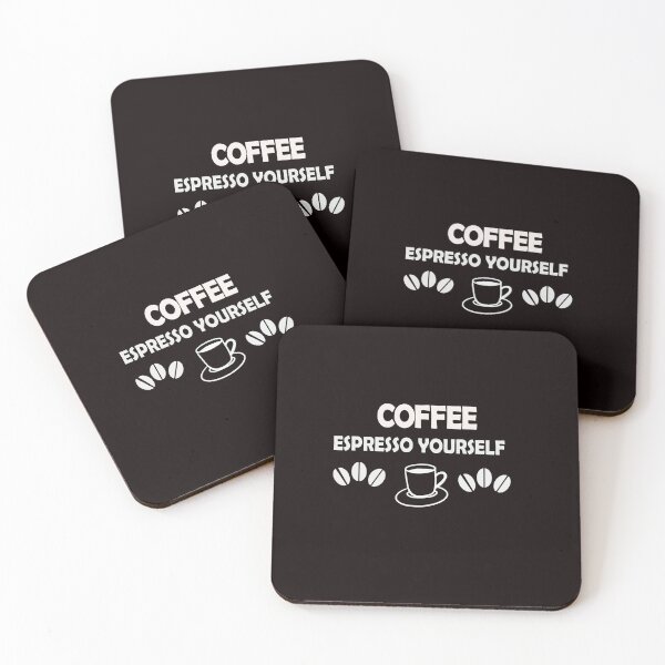 Item preview, coffee ESPRESSO YOURSELF designed and sold by justplainwords.
