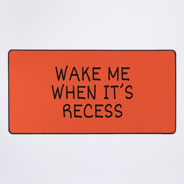 Item preview, Bart Simpson homemade T-shirts - Wake me when it's recess designed and sold by OutfitCustoms1.