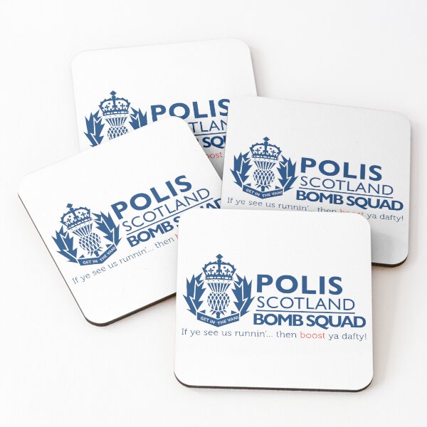 Item preview, Police Scotland Bomb Squad! designed and sold by DemandChaos.
