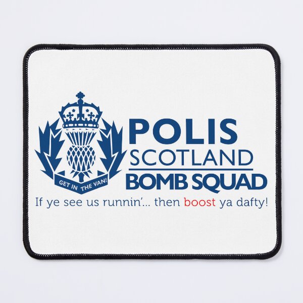Item preview, Police Scotland Bomb Squad! designed and sold by DemandChaos.