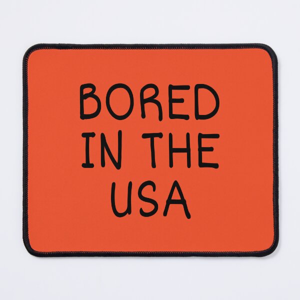 Item preview, Bart Simpson homemade T-shirts - Bored in the USA designed and sold by OutfitCustoms1.
