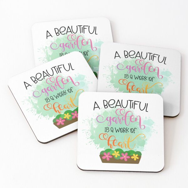 Item preview, A Beautiful Garden is a Work of Heart I Plant Lover Gardening Gifts designed and sold by younghopes.