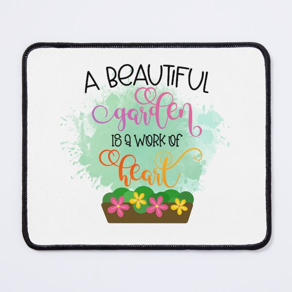 Item preview, A Beautiful Garden is a Work of Heart I Plant Lover Gardening Gifts designed and sold by younghopes.