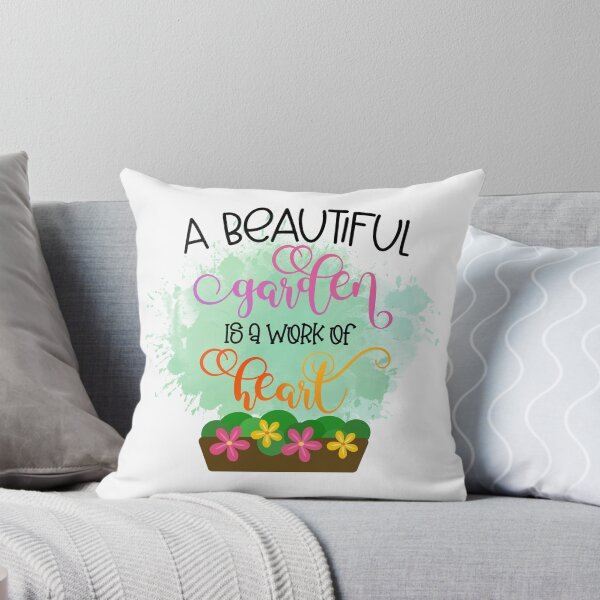 Item preview, A Beautiful Garden is a Work of Heart I Plant Lover Gardening Gifts designed and sold by younghopes.