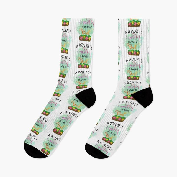 Item preview, A Beautiful Garden is a Work of Heart I Plant Lover Gardening Gifts designed and sold by younghopes.